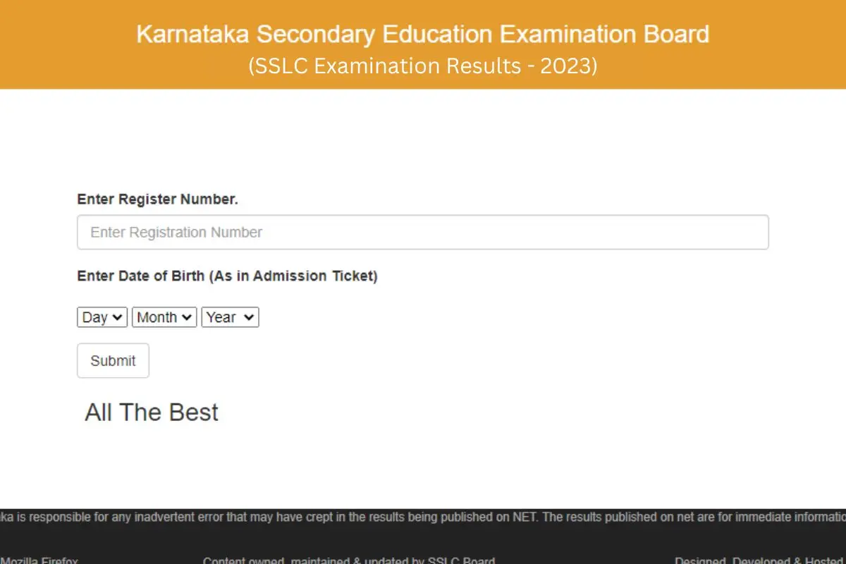 SSLC Result 2024 Check Results Online Direct Link Here karresults.nic.in.